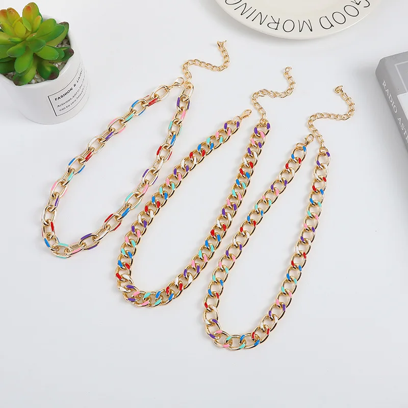 

Color wearing belt diagonal belt single shoulder bag metal belt bag shoulder belt chain belt
