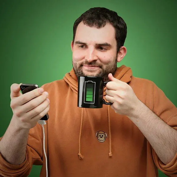 Удивительная керамическая чашка меняющая цвет кружка ручка температуру