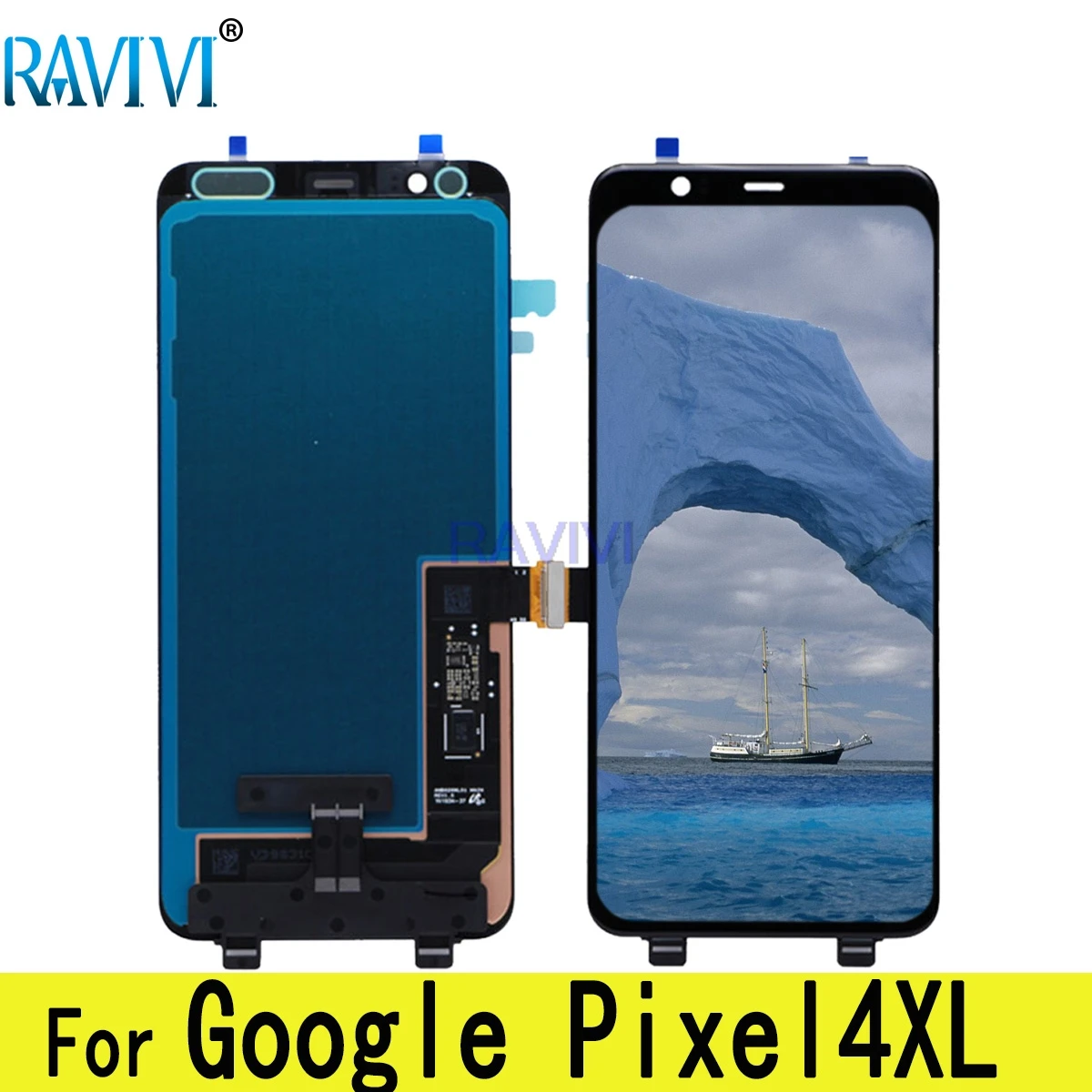 6 23 &quotAMOLED для Google Pixel 4 XL ЖК дисплей кодирующий преобразователь сенсорного экрана
