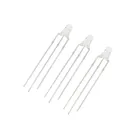 100 шт., светодиод 3 мм, круглый рассеянный красный и зеленый, два цвета, общий катод светодиодный светодиод, светоизлучающий диод