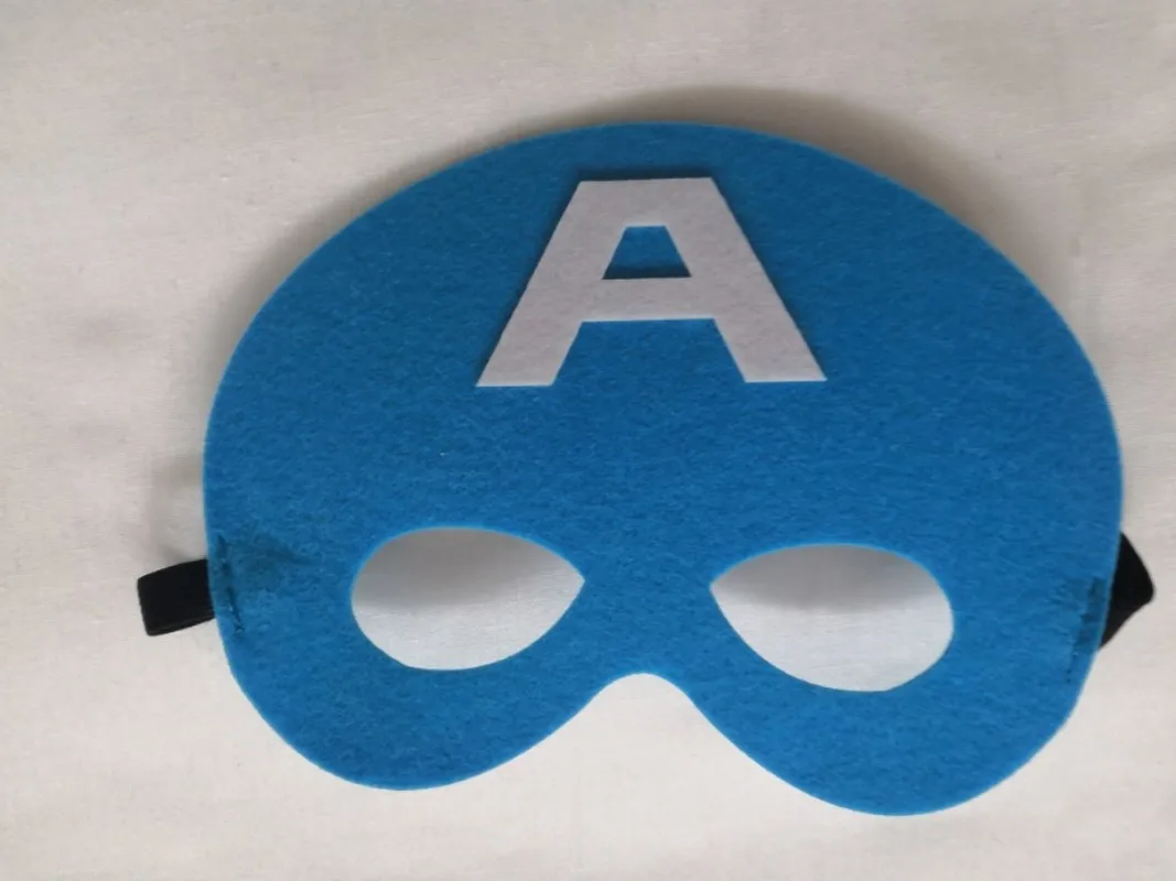 Новинка 28 шт./лот Карнавальная маска Супермена Бэтмена Человека паука Халка Тора