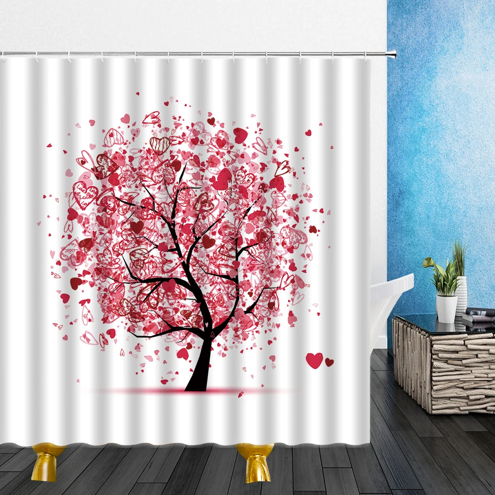 

Занавеска для душа с изображением акварельных цветов, цветов, белых маргариток, 3D принт, декор для ванной комнаты, тканевая занавеска для ва...