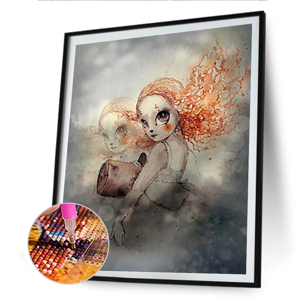 5D DIY творческая алмазная живопись кролик иллюстрация полное сверление рисунок