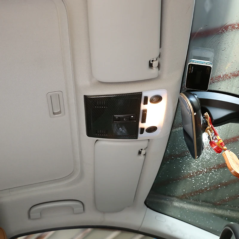 Для BMW E90 3 серии 2005-2012 углеродное волокно ABS Автомобильная Передняя крыша лампа