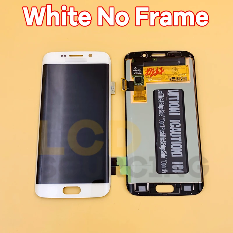 5,1 'AMOLED для samsung Galaxy S6 Edge G925 G925F G925A ЖК-дисплей сенсорный экран дигитайзер монитор сборка для S6 Edge замена
