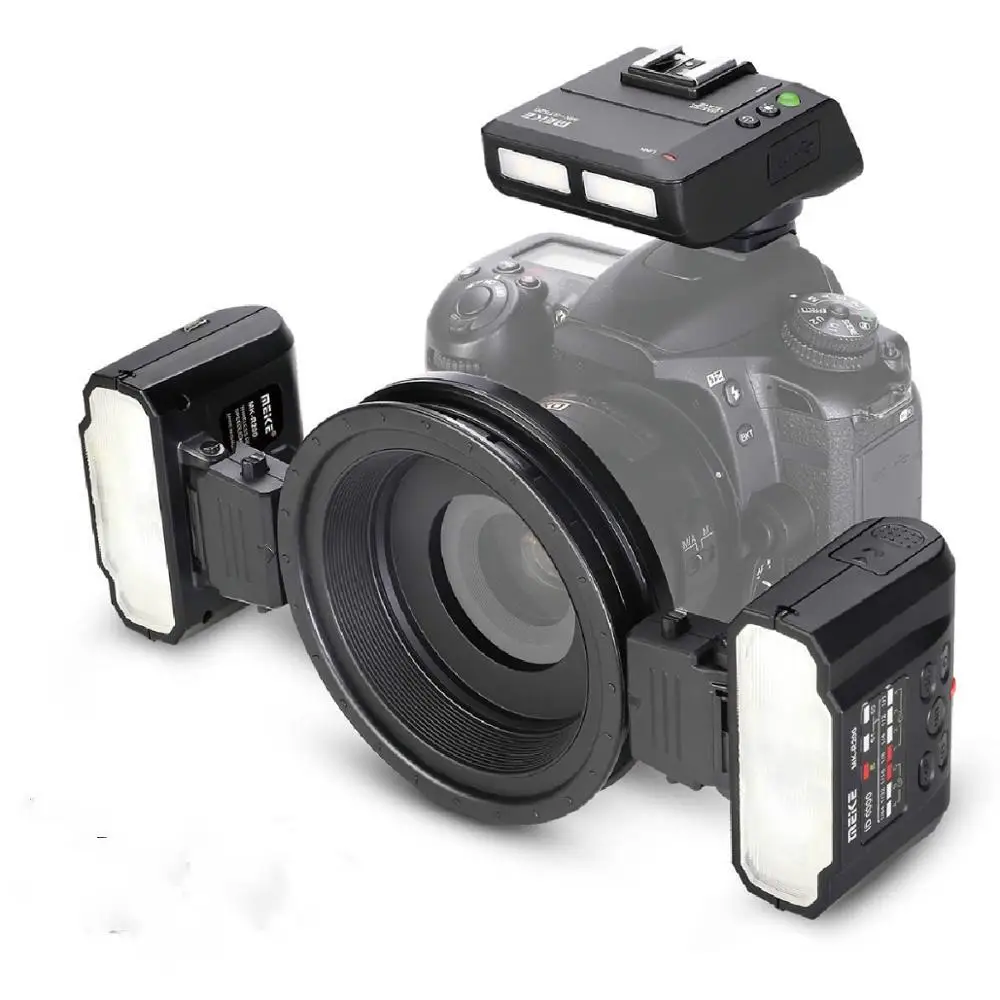 

Meike MK-MT24 Macro Twin Lite Speedlight Flash for Nikon D3100 D3200 D3300 D3400 D5000 D5300 D5500 D7000 D7100 DSLR Cameras+GIFT