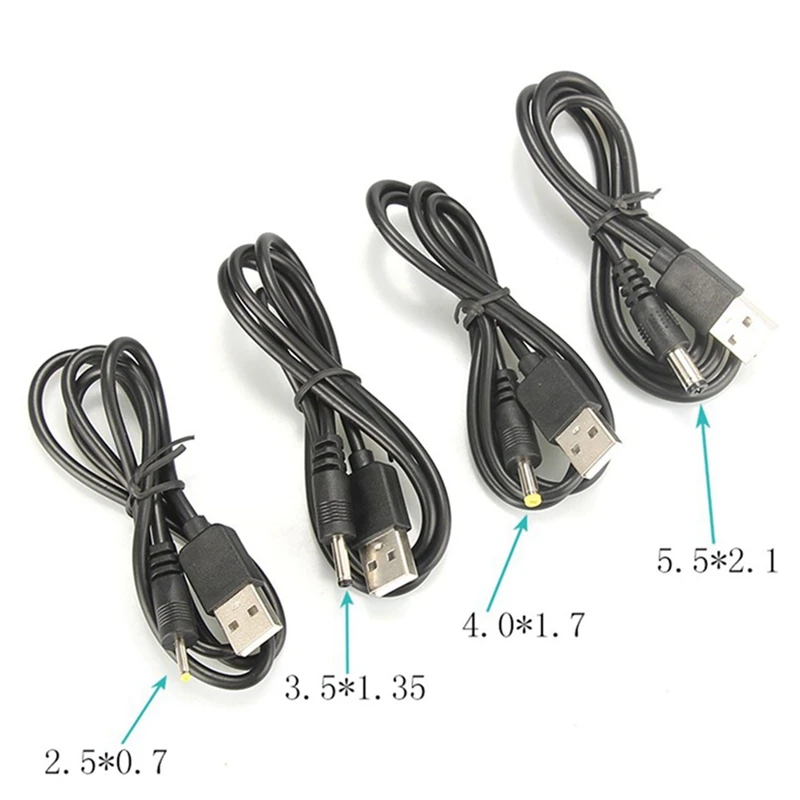 1 шт. USB к 5 5*2 1/2 5*0 7/4 0*1 7 мм кабель питания постоянного тока в адаптер Разъем