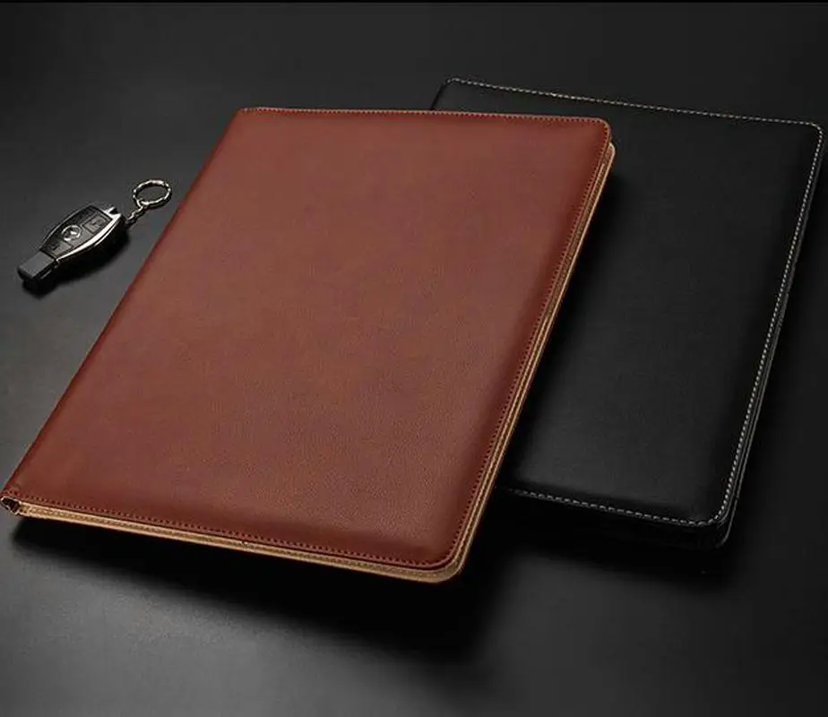 Папка органайзер А4 для документов из ПУ кожи|business folder|a4 folderleather portfolio |