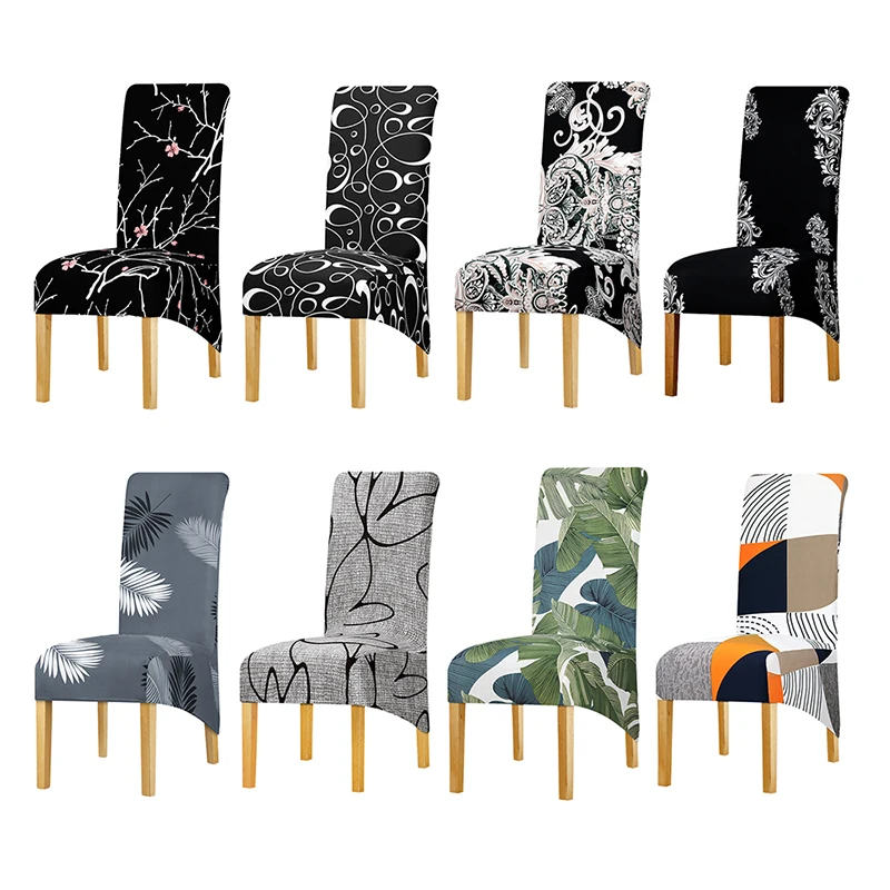 Длинная задняя крышка для стула размер XL европейский стиль высокий заднее