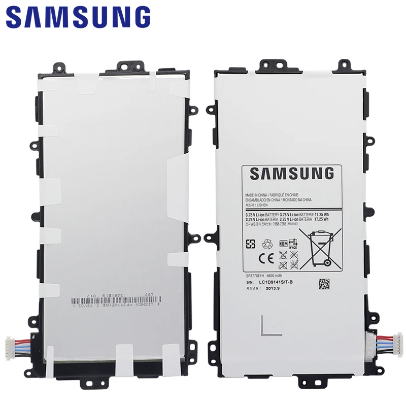 Samsung планшетный аккумулятор SP3770E1H 4600 мАч для samsung Note 8," GT-N5100 N5110 N5120 Сменные Аккумуляторы+ Бесплатные инструменты