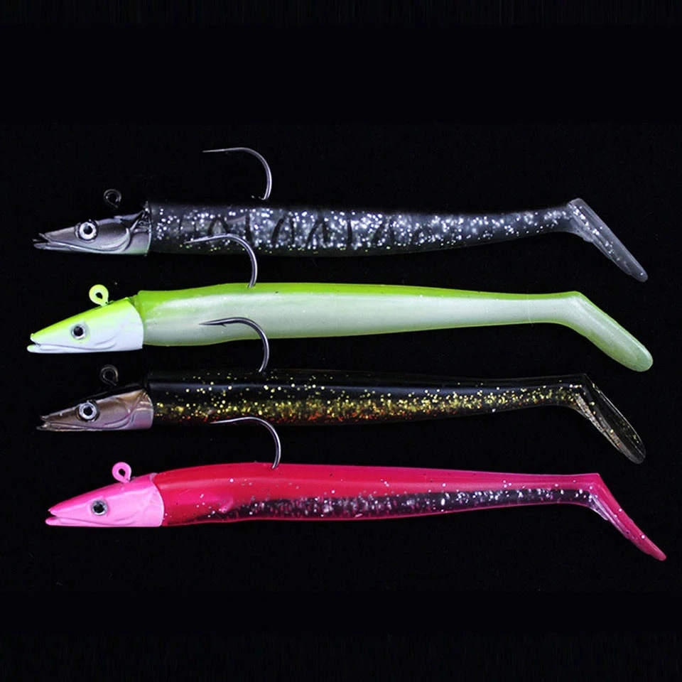 WALK FISH 1 шт. рыболовный крючок со свинцовой головкой мягкая рыболовная приманка