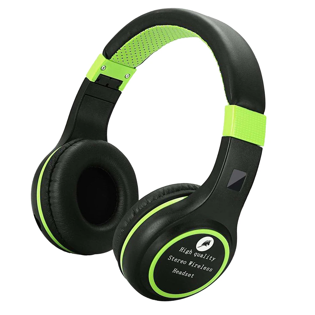 Портативные игровые музыкальные беспроводные наушники Bluetooth стерео Складная