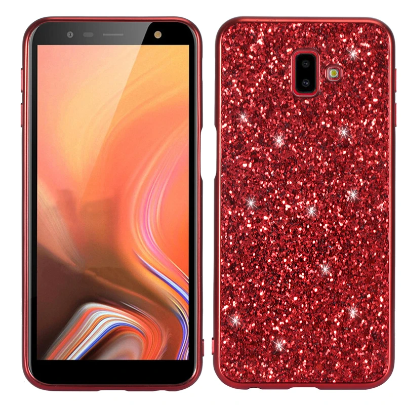 Модный Блестящий Мягкий чехол для Samsung Galaxy J4 J6 Plus J8 A7 A9 2018 M30S A10 A20 A30 A40 A50 A70 A90 A10S