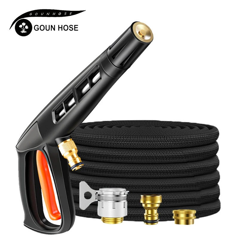 Расширяющийся волшебный шланг труба высокого Давление для мытья автомобиля