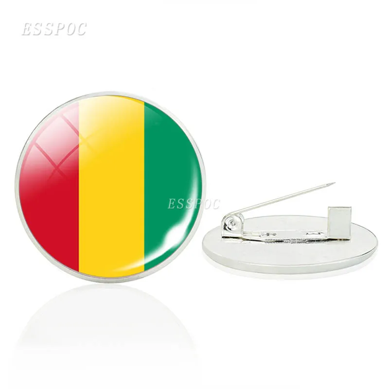 Африканский национальный флаг броши Египет Нигерия Южная Африка для мужчин и