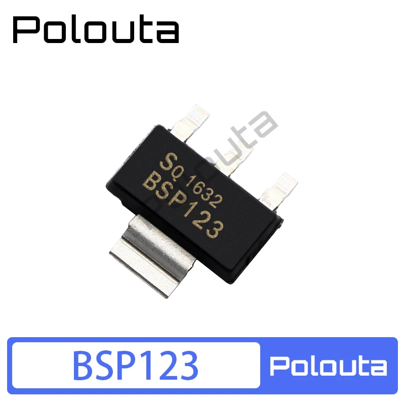 10 шт./партия Polouta BSP125 SOT223 MOSFET трубка с полевым эффектом транзисторы SMD Triodes
