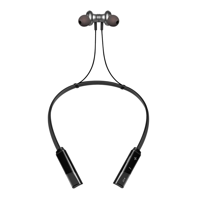 Black Оригинальные Спортивные Беспроводные bluetooth-наушники EARDECO, водонепроницаемые наушники с басами, шумоподавление, гарнитура с микрофоном, стерео - Цвет: Black