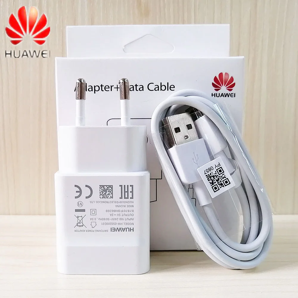 Оригинальное зарядное устройство для Huawei 5 В 2 А адаптер 100 см кабель передачи