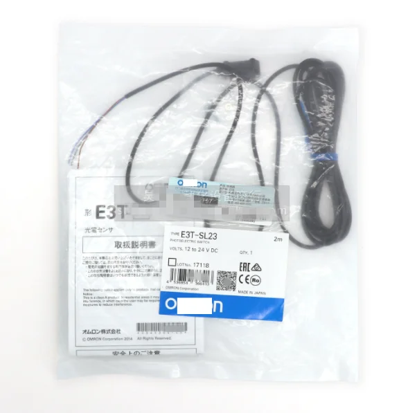 Фотоэлектрический переключатель E3T-SL23 2 м 12-24 В постоянного тока