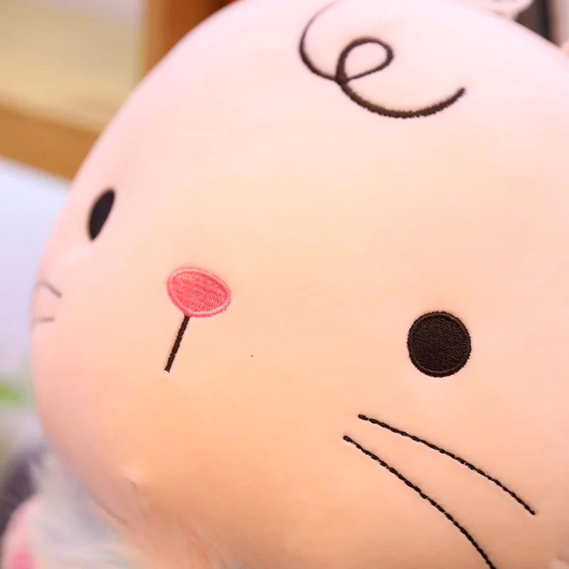 Невероятно милые домашние тапочки с длинным в виде зверушки (кролик плюшевые