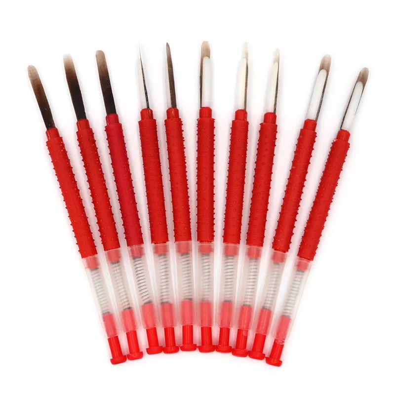 

200 Pcs All-Plastic Beekeeping Move Worms Needle for Beekeeper Bee Tools Pollen Apiculture Equipment Free Shipping