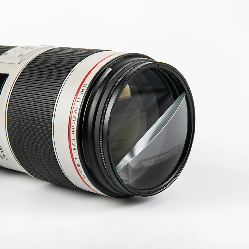 

Camera Lens Filter Split Diopter 77mm Rotating Filter Prism Change Subjects Camera Photography Accessories