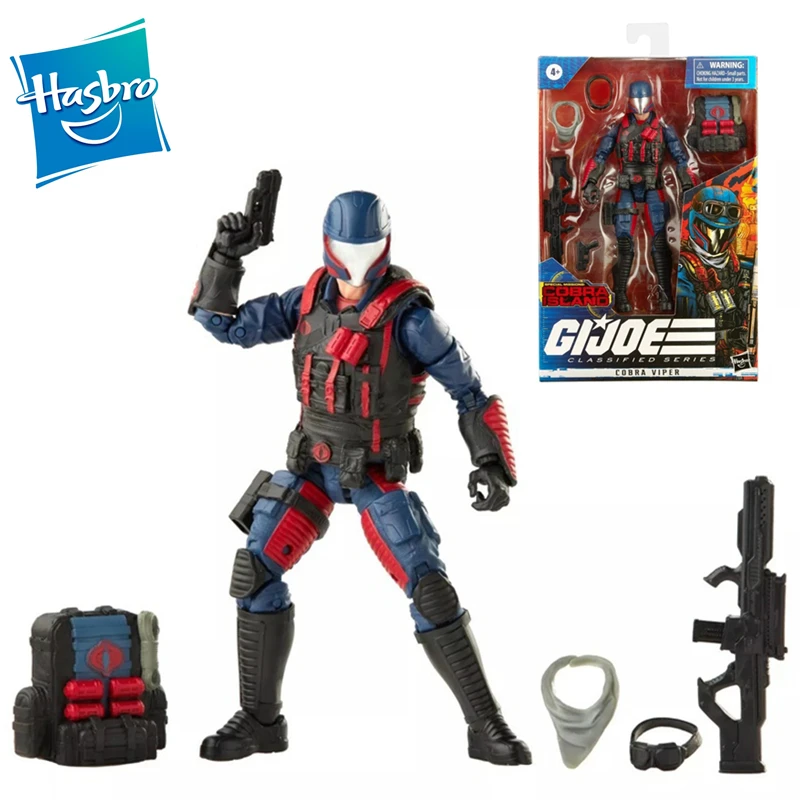 

Hasbro G.I.Joe 1/12 6-дюймовая оригинальная экшн-фигурка Ingedeeld серия Кобра Випер аниме фильм модель шарнирная подвижная игрушка