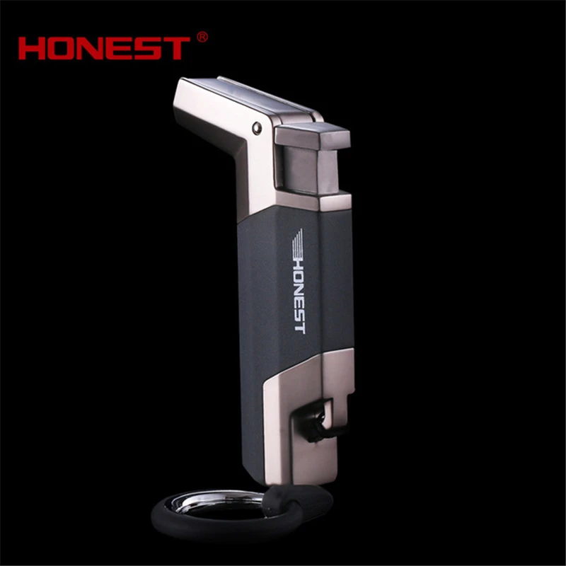 HONEST Elbow фонарь турбо зажигалка газовая синяя струя пламени пистолет-распылитель