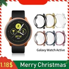 Чехол для Galaxy watch Active2 для Samsung Galaxy watch active 2 44 мм 40 мм TPU HD full Screen Protector cover Galaxy watch active
