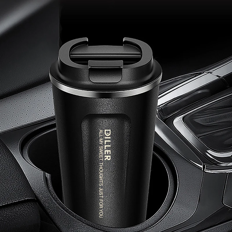 450 мл Термокружка Из Нержавеющей Стали дорожная кофейная кружка с крышкой