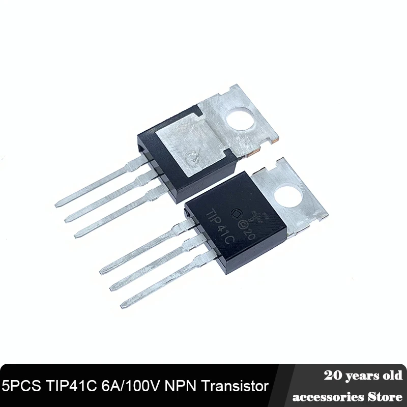 5 шт./лот TIP41C TIP122/127/42/31/32/142 транзистор питания 6A/100V NPN транзистор TO220