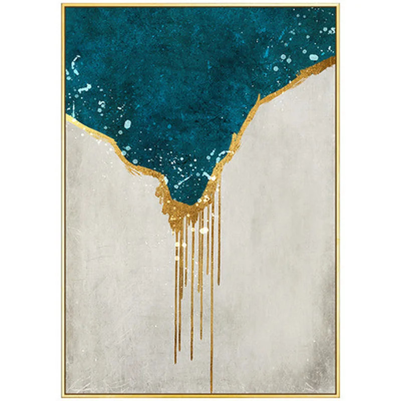 

Decoracion Para Sala Decorations for Home Canvas Wall Art Fall Decor Paint By Numbers Galaxy Decor Gold Decor No Frame Poster