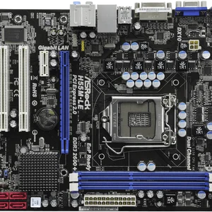 for asrock h55m le motherboard lga 1156 ddr3 ram 8gb intel h55 usb2 0 vga pci e x16 for core i7i5i3 cpus micro atx placa mãe free global shippin