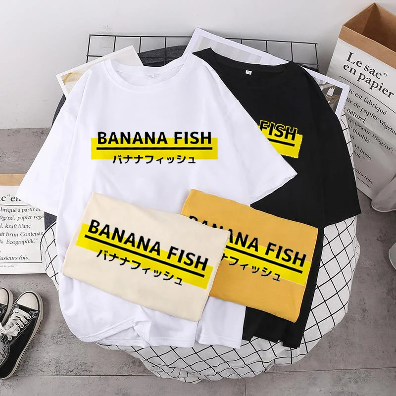 Футболка Y2k женская с рисунком в стиле японского аниме свободная уличная одежда