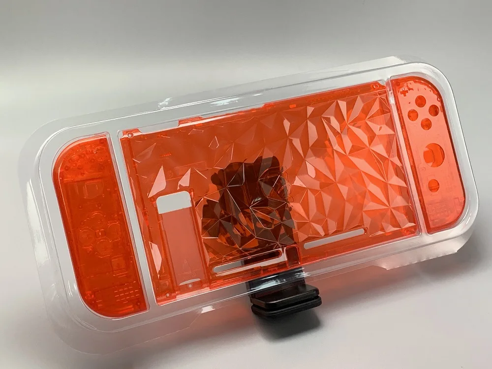 Replacement Diamond Pattern Protective Housing shell case with joycon For ns switch console | Электроника