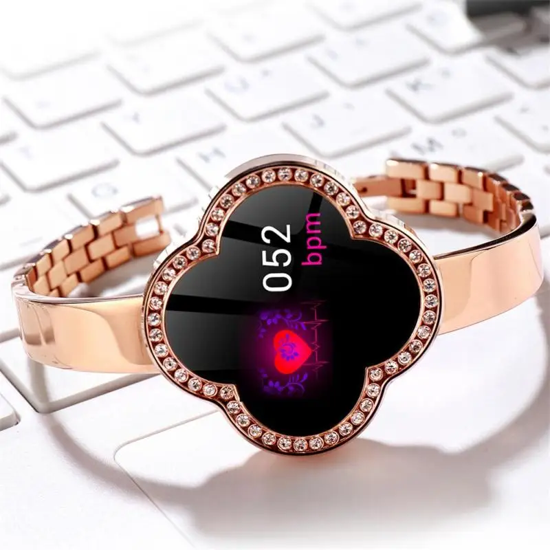 Роскошные часы Reloj Mujer Лидирующий бренд Для женщин Inteligente Смарт-часы со