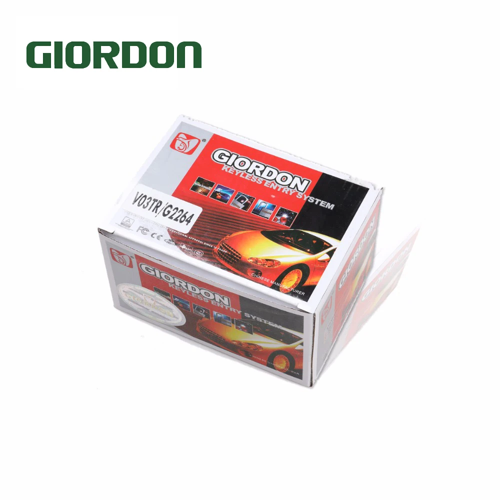 Умная кнопка автомобильной сигнализации GIORDON с дистанционным управлением