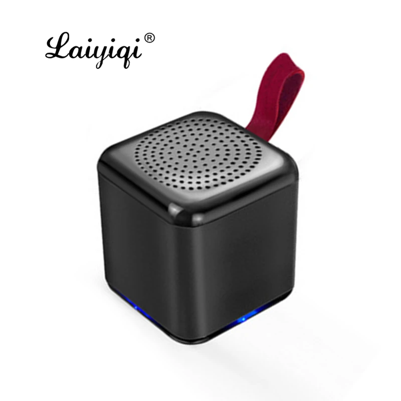 

Портативная Bluetooth-Колонка Laiyiqi с металлической текстурой, с крючком