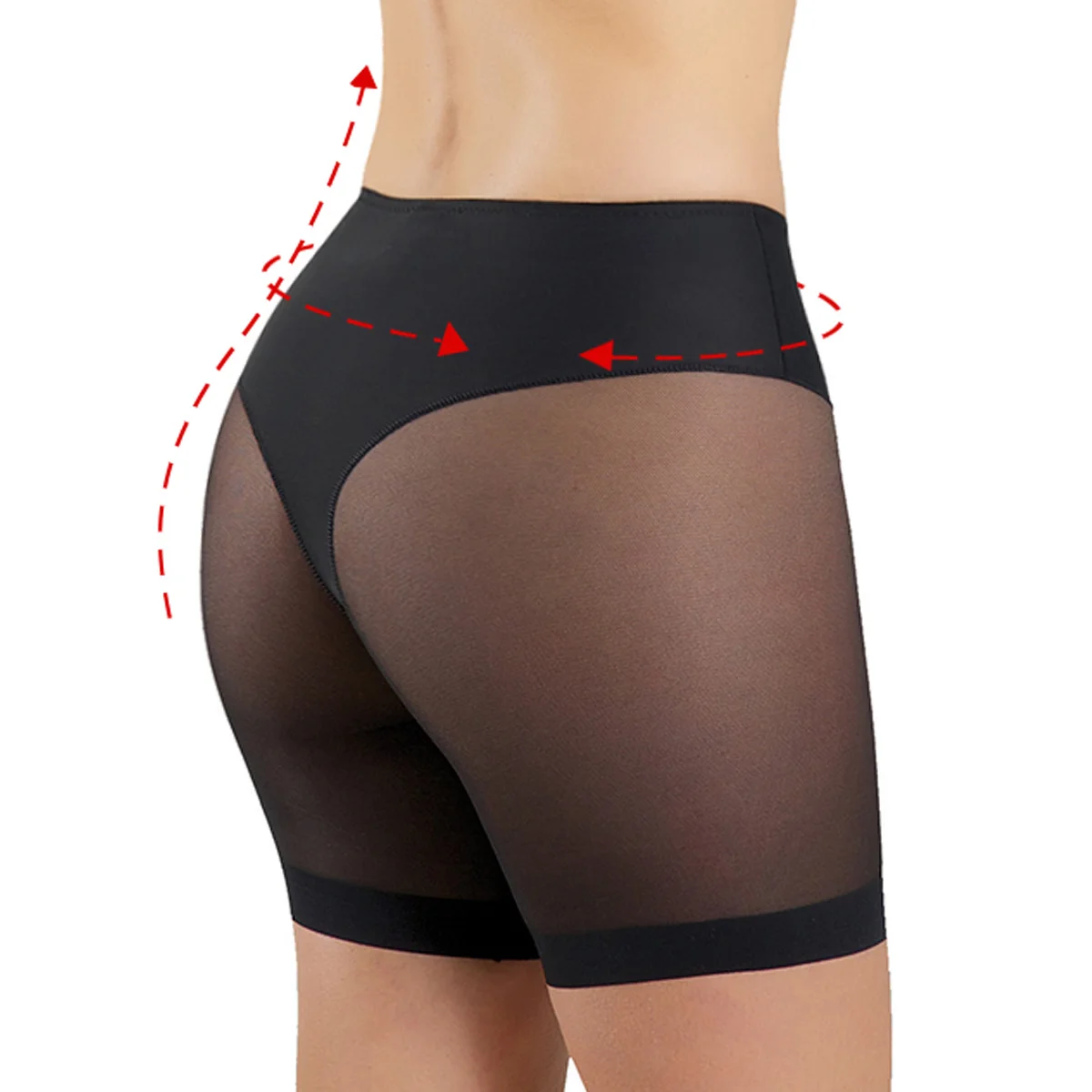Безопасные короткие штаны бесшовное нижнее белье для женщин трусы с высокой