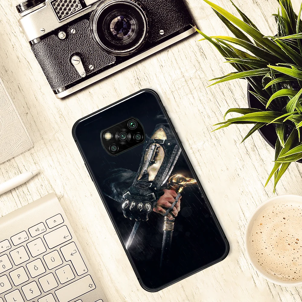 

Assassin's Creed Phone case Cover Hull For Xiaomi Mi A2 A3 8 9 9T Note 10 Se Lite Pro black Waterproof Silicone Hoesjes Soft