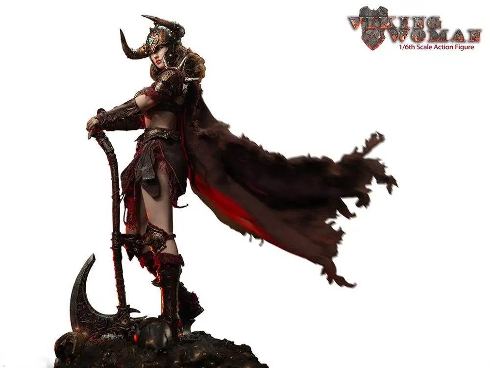 1/6 Scale Action Figure doll Viking Woman Metal Skeleton Seamless Body Female Pirate Model 12&quot Collectible Figures Plastic Toys | Игрушки