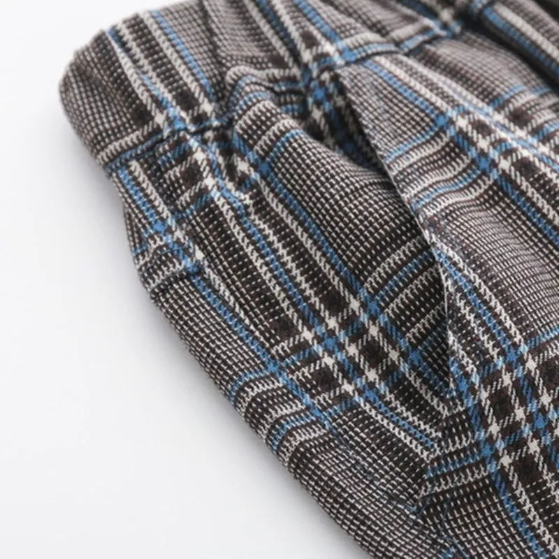 Новое поступление шорты для мальчиков повседневные Модные клетчатые хлопковые