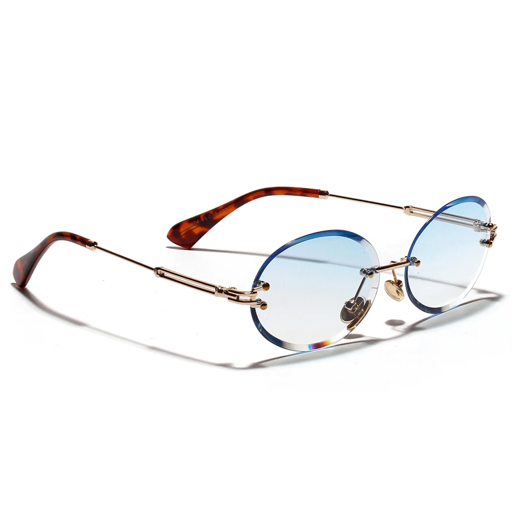 Овальные Солнцезащитные очки Kachawoo для женщин винтажные модные ретро солнечные