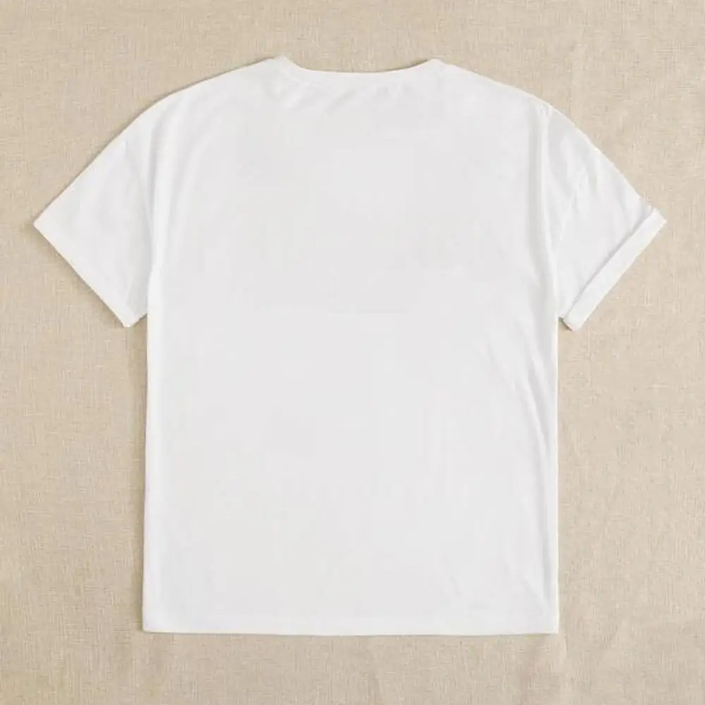 Женская футболка с коротким рукавом круглым вырезом и вышивкой | одежда