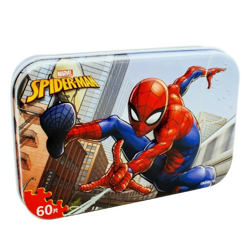 Marvel Avengers Spiderman Cars Disney Pixar 2 3 Puzzle Toy детские деревянные пазлы игрушки для детей