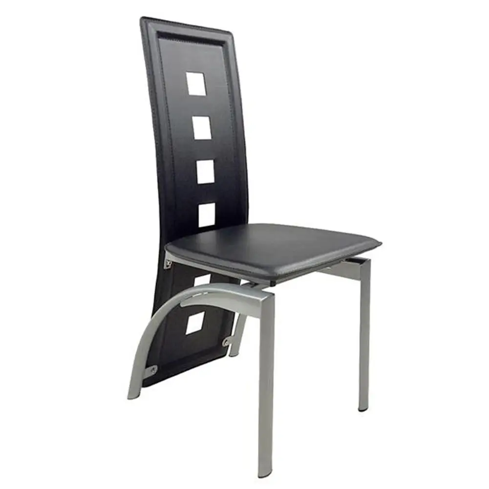

Dining Table Set Fashion Tempered Glass Dining Table With 4pcs Chairs Kitchen Dining Table Chairs Modern Metal Frame Classical
