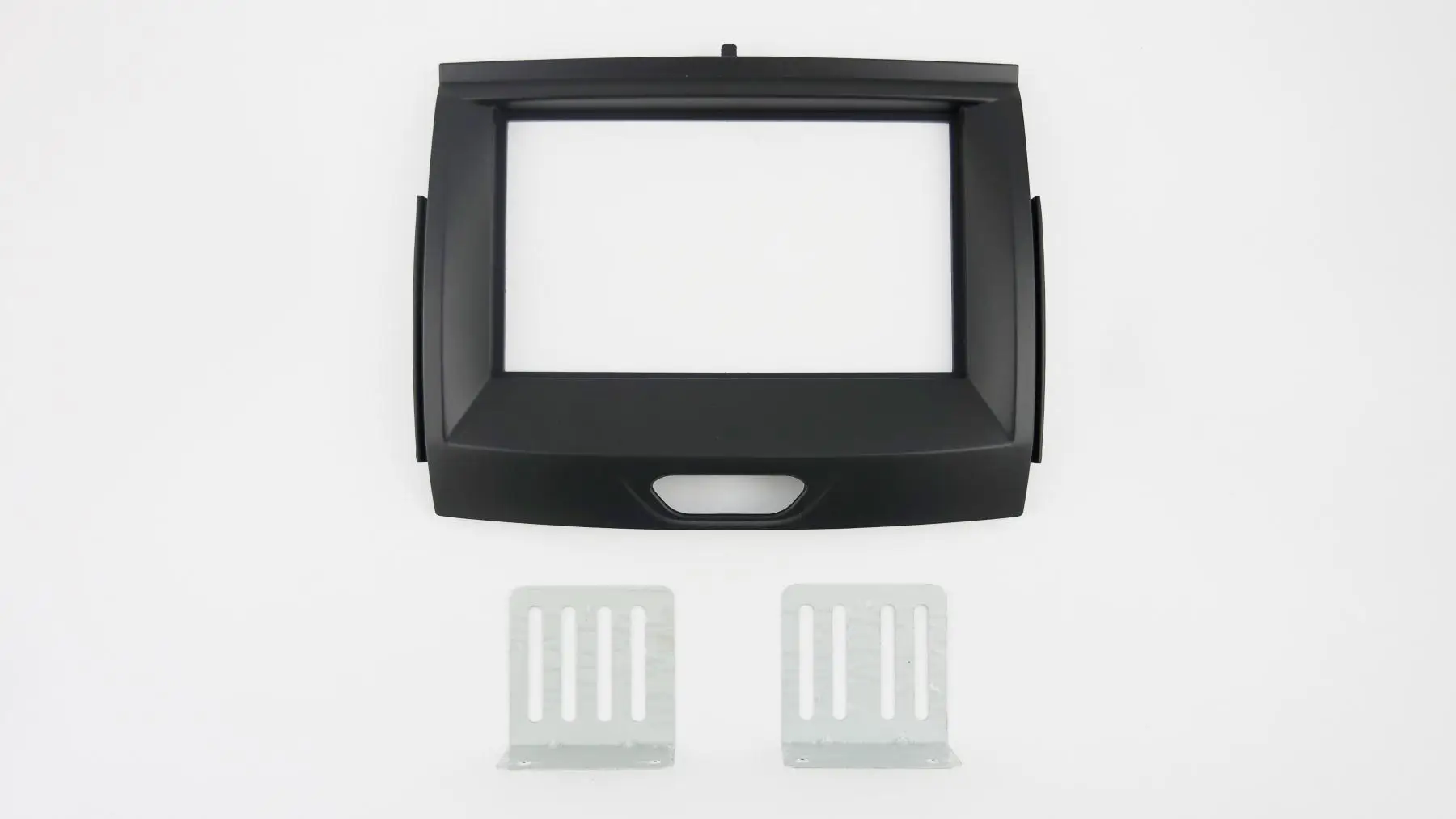 Double Din Car Fascia Radio Panel for FORD Ranger Everest 2015+ Frame Dash Fitting Kit Install Facia Face Plate Bezel Console | Автомобили