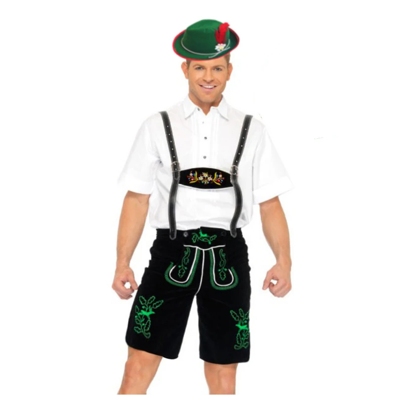 Карнавальный мужской костюм из баварского бармена ледерхосена берфэста для
