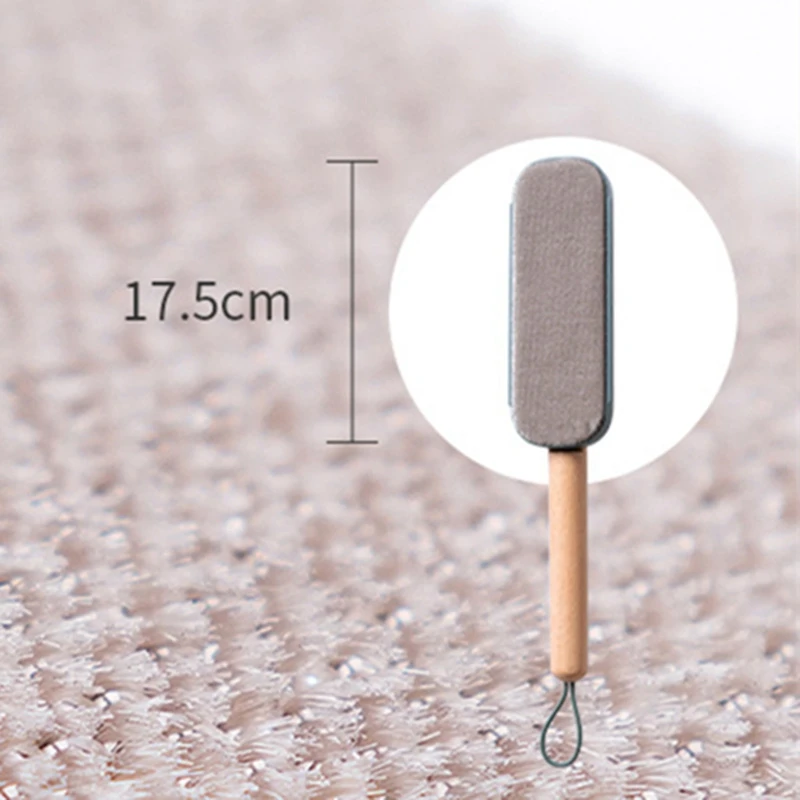 

Hair Removal and Dust Removal Brush Anti-Static Hair Brush Wool Hair Dust Removal Pet Hair Removal Cleaning Brush