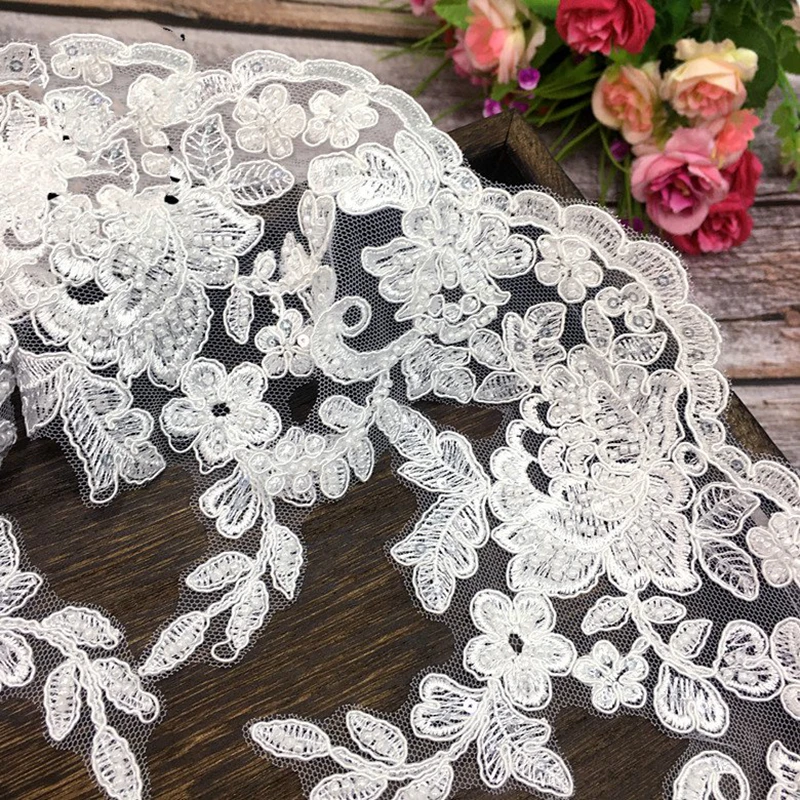 12 шт./партия сетчатые Блестки для украшения свадебного платья